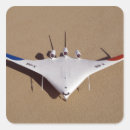 Search for aeronautics stickers Concept