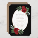 Search for black gold floral wedding invitations Traditional