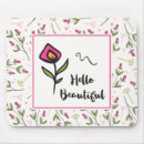 Search for pretty in pinks mousepads Typography