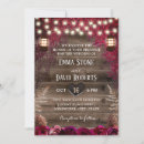 Search for red lantern invitations Rustic