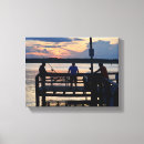 Search for pier canvas prints Fishing