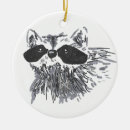 Search for racoon christmas tree decorations Wildlife