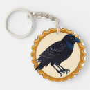 Search for crow key rings Black bird