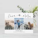 Search for travel wedding save the dates Minimalist