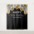 Search for black and silver birthday Elegant