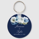 Search for blue with white key rings Beautiful