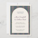 Search for scottish invitations Plaid