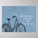 Search for adventure awaits posters Blue