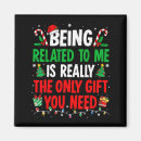 Search for funny christmas magnets Xmas