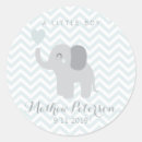 Search for boy announcement stickers Elephant
