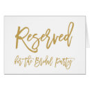 Search for gold reserved wedding signs Typography