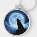 Search for blue wolf key rings Night