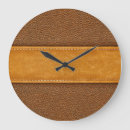 Search for brown leather clocks Background