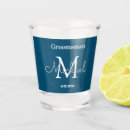 Search for groomsmen shot glasses White