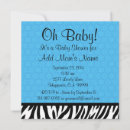 Search for zebra baby boy shower invitations Chic