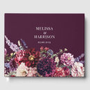 Search for boho guest books Burgundy
