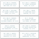 Search for guest name stickers Elegant