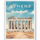 Search for athens travel stickers Acropolis