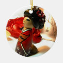 Search for geisha christmas tree decorations Doll