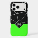 Search for neon triangles iphone cases Black