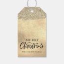Search for metallic gold gift tags Glitter