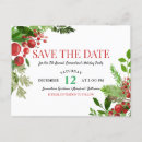 Search for save the date christmas invitations Holly
