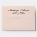Search for blush pink envelopes Calligraphy