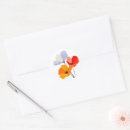 Search for poppy flower stickers Orange