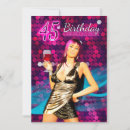 Search for bling birthday invitations Modern