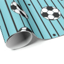 Search for soccer team wrapping paper Black and white