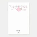 Search for baby shower post it notes Pink
