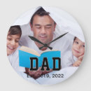 Search for father time clocks First time dad