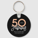 Search for 50th birthday key rings 50 and fabulous