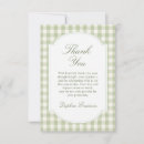 Search for mint green thank you cards Baby girl