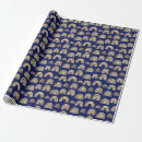 Search for navy blue wrapping paper Gold