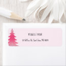 Search for urban return address labels Pink