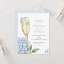 Search for blue hydrangea invitations Floral