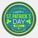 Search for st patricks day irish stickers Shamrock