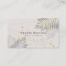 Search for palm tree business cards Salon