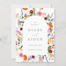 Search for watercolor wedding programs Garden