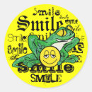 Search for smiling frog stickers Smile