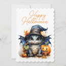 Search for children halloween invitations Watercolor