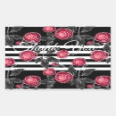 Search for rose red stickers White