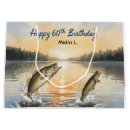 Search for fishing gift bags Rustic
