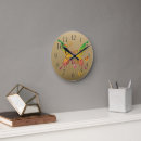 Search for pink butterfly clocks Magenta