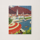 Search for vintage travel puzzles Illustration