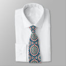 Search for oriental pattern ties Blue