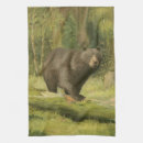 Search for black bear tea towels Nature