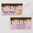 Search for chocolate drip business cards Pastry chef