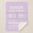 Search for birth announcement blankets Modern